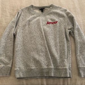 J. Crew Amour Sweatshirt